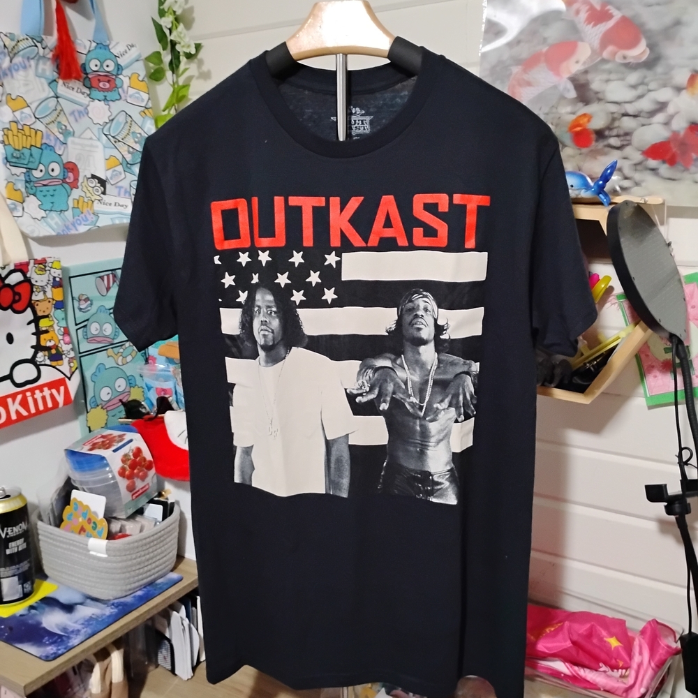 Outkast Black Graphic Tee